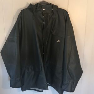 Carhartt heavy duty mens rain jacket